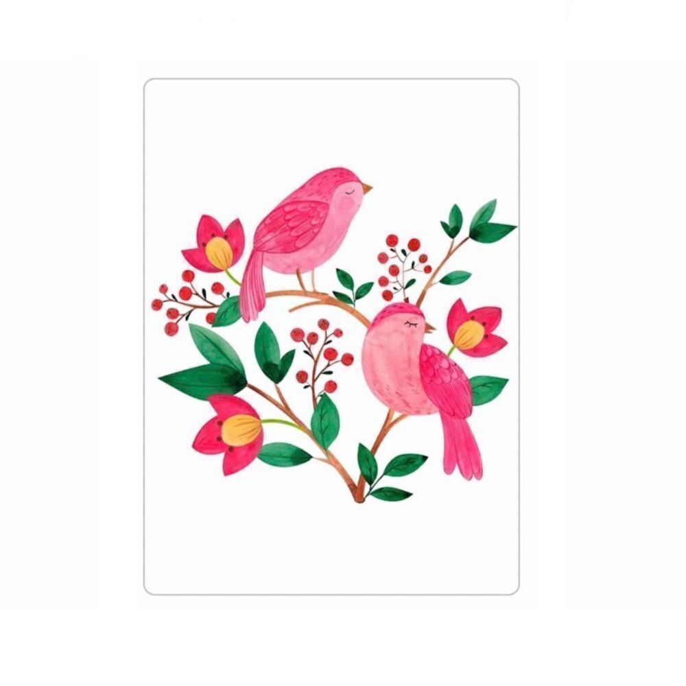 Watercolor Bird Magnet 
